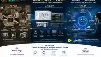 50 ans de NI, 40 ans de LabVIEW, 25 ans de MESULOG & NERYS : l’histoire d’une révolution technologique…